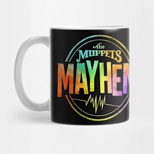 the muppet mayhem logo Mug